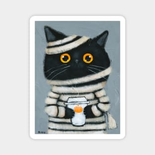 Mummy Kitty Magnet