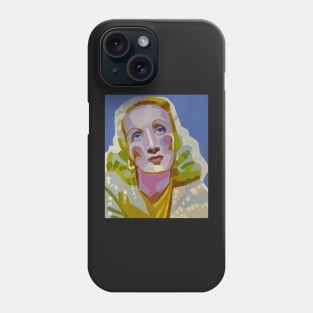 Marlene Dietrich Phone Case