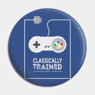 Classically Trained - 80s Video Games Pin