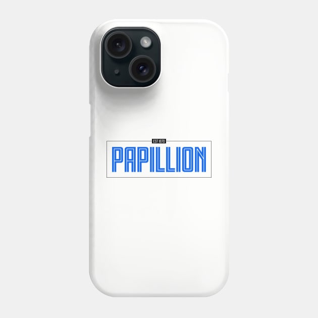 Papillion - Established 1870 Phone Case by geekywhiteguy