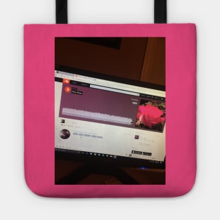 Pink Rose SoundCloud Shirt Tote