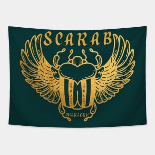 Pharaonic Scarab: Ancient Egypt Tapestry