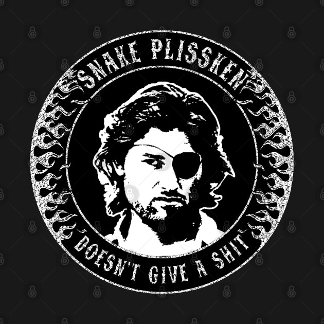 Snake Plissken (doesn't give a shit) by CosmicAngerDesign