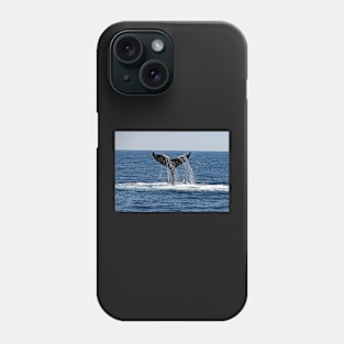 WHALE TAIL IN THE SEA DESIGN Phone Case