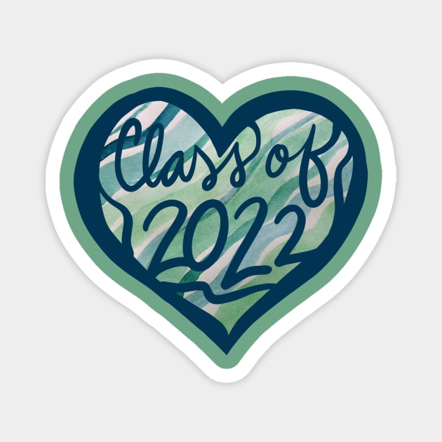 Class of 2022 Magnet by bubbsnugg