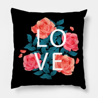 Love Flower Pillow