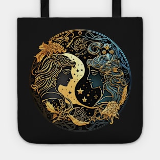 Gemini Zodiac Starsign Design Tote