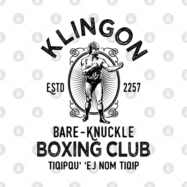 Star Trek Klingon Bare-knuckle boxing by ROBZILLA