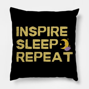 Inspire Sleep Repeat Pillow