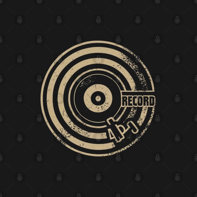 45 Record Adapter (Distressed) by Aldrvnd