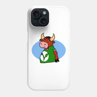 Vegan Bull Phone Case