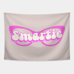 Smartie Pink Glasses For Clever Barbies Tapestry