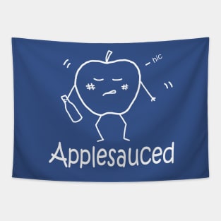 Applesauced White Pocket Tapestry