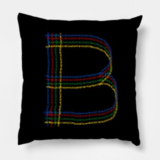 The letter B! Pillow