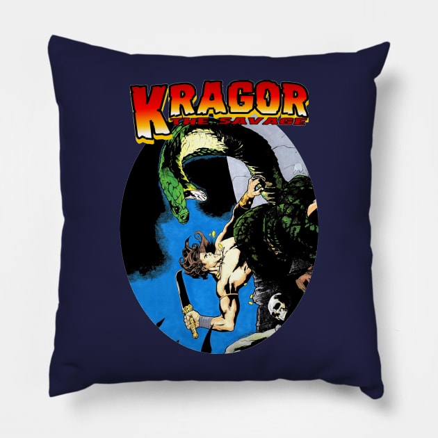 Kragor vs. The Serpent Pillow by Blue Moon Comics Group