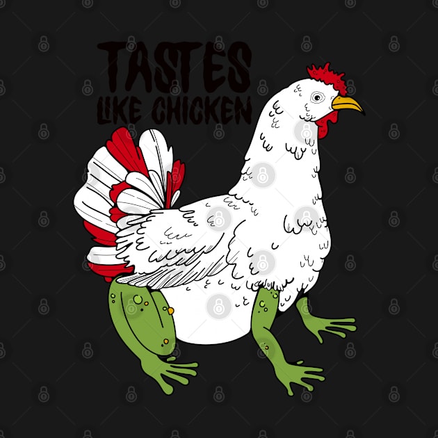 Tastes like chicken by Eyeballkid-