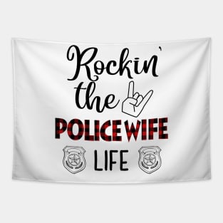 Rockin' The Police Wife Life Tapestry