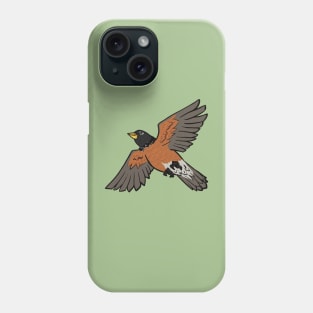 Bowtie Robin Phone Case