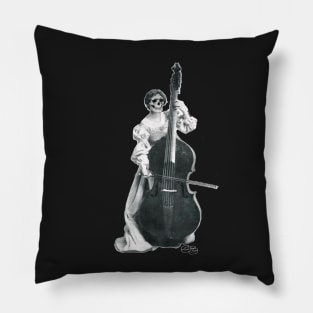 Bass Girl Pillow