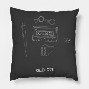 Old Git Pillow