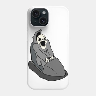 Spoopy Man has fun time on Bumper cars Phone Case