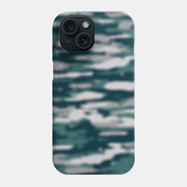 Light Green Camouflage Phone Case by Tshirtstory