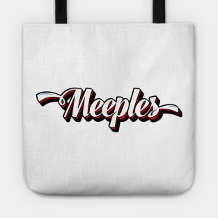 Meeples Typography Tote