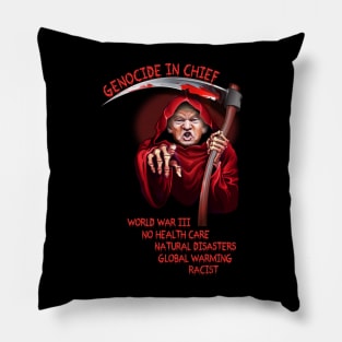 Genocide in Chief Trump Pillow