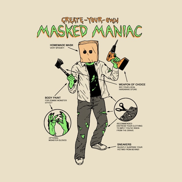 Create-Your-Own Masked Maniac by Hillary White Rabbit