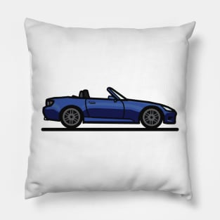 Honda S2000 S2K Blue Pillow