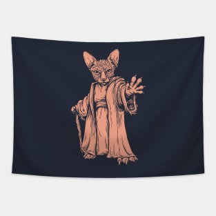 Master Sphynx From Outer Space Tapestry