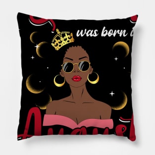 A Queen Was Born In August Happy Birthday To Me Pillow