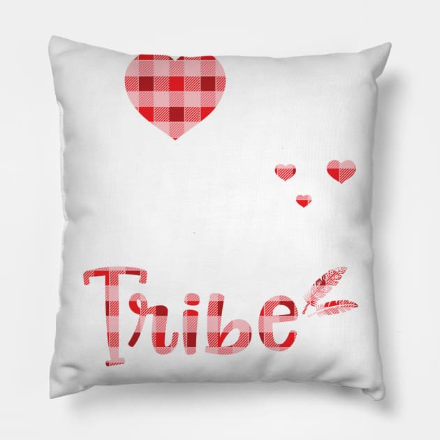 Teacher Students Seniors Love My Kindergarten Tribe Happy First Day Of School Pillow by Cowan79