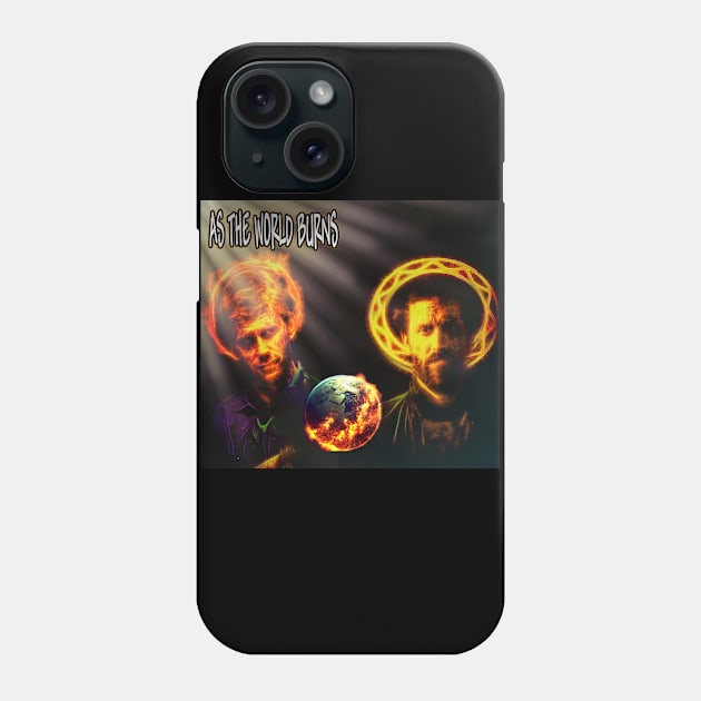 As The World Burns Phone Case by Erik Morningstar 