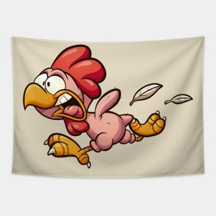 Plucked chicken Tapestry