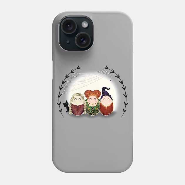 Hocus Pocus Tiggles Phone Case by laurareid.artist