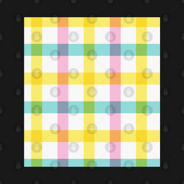 Colorful Square Pattern by BlackRose Store