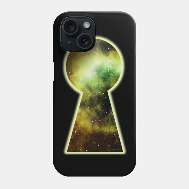 Keyhole to the Galaxy Phone Case by Mavis