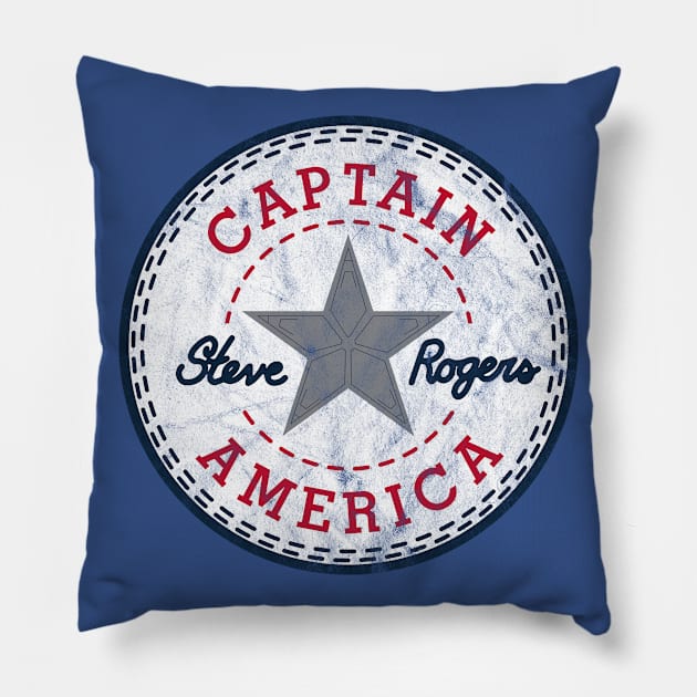 Captain All Star Pillow by DeepDiveThreads