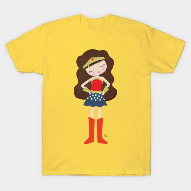wonder woman camiseta