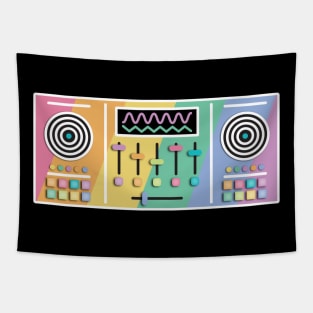 Rainbow DJ digital turntables Tapestry