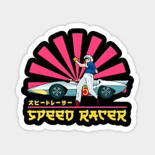 Speed Racer Retro Magnet