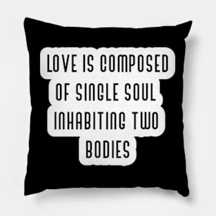 Love is composed Pillow