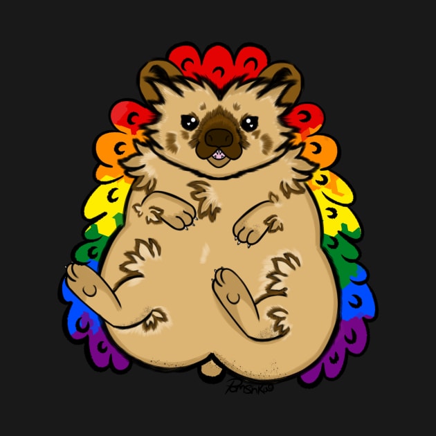 Gay Pride - Hedgehog! by GrannyPomshka