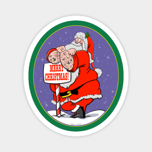 Santa Tatts Magnet