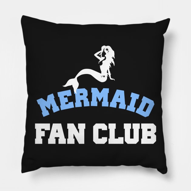 Mermaid Fan Club Pillow by Kyandii