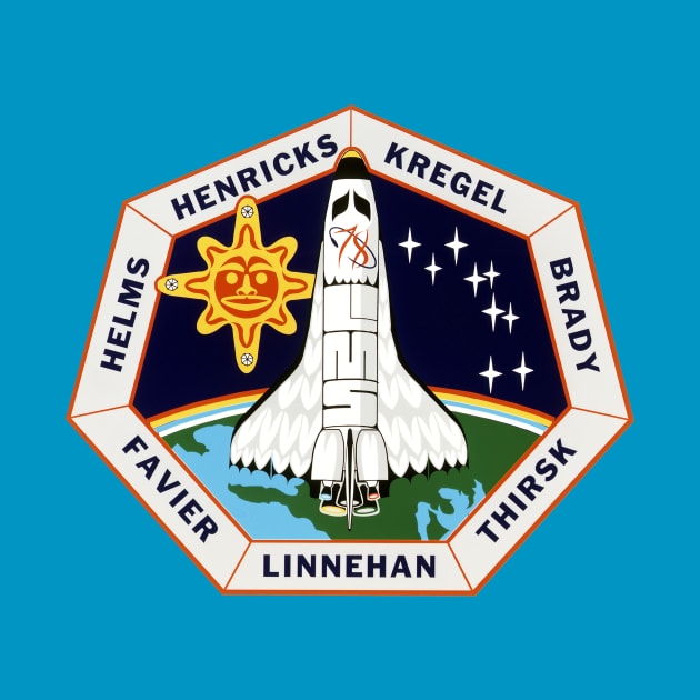 STS-78 MISSION PATCH (SPACE SHUTTLE COLUMBIA) by impacteesstreetwear