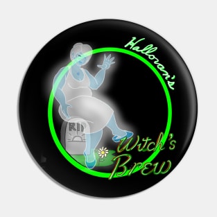 Halloran's Witch's Brew Ghost Variant Pin