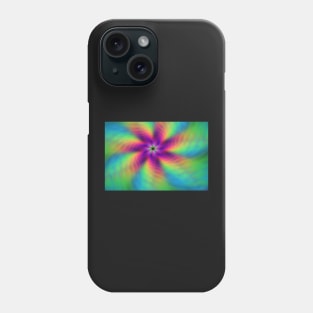 Rainbow swirl Phone Case