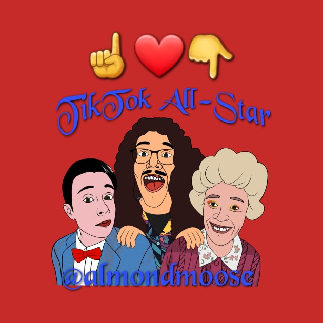 "This person ❤'s tiktok All-Star @almondmoose by FrogJam on toast